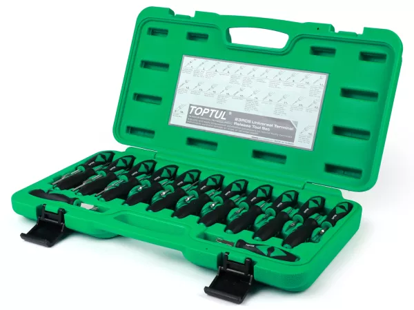 Auspinwerkzeug / Entriegelungswerkzeug Set -TOPTUL- 23 teilig