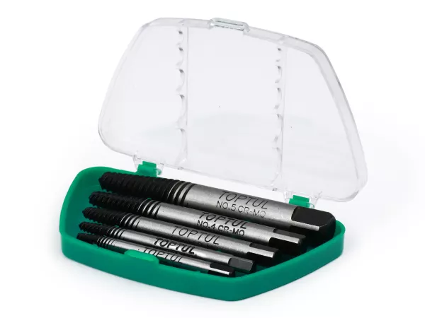 Set ekstraktor tangan kiri -TOPTUL- set 5
