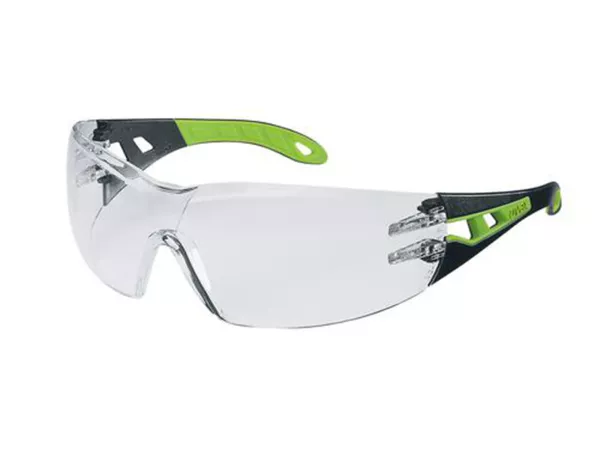 Gafas de seguridad -UVEX, pheos- Gafas de seguridad por dentro: antivaho, por fuera: extremadamente resistentes a los arañazos y a los productos químicos.