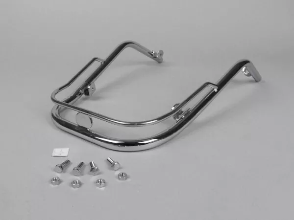 Voorbumper -VIGANO- Vespa PX80, PX125, PX150, PX200 - Chroom