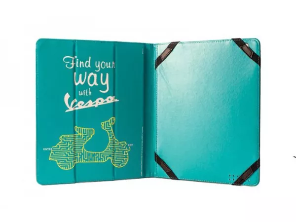 Funda para iPad/tablet PC -VESPA, 20x24x1,8cm- Encuentra tu camino con Vespa