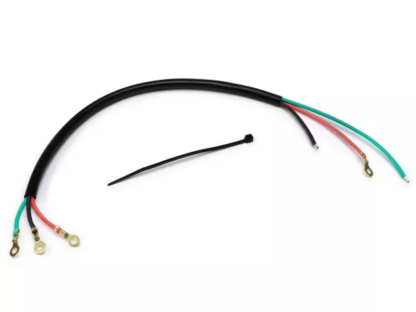 Kabelast Zündgrundplatte -VESPARATUR- Vespa V50 6V - 2 Spulen - 3 Kabel