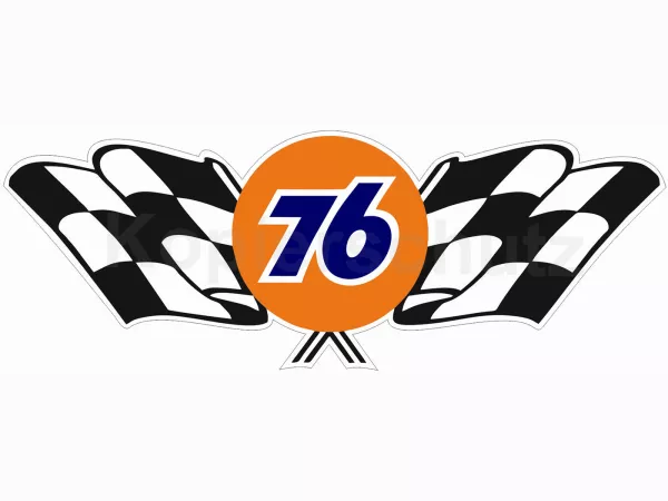 Sticker -140 x 50mm- „76 Flags“