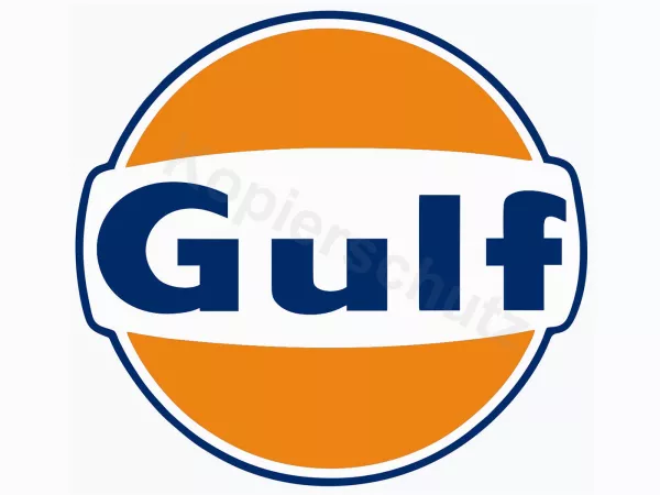 Sticker -Ø 100mm- „Gulf“