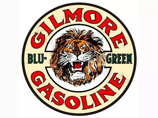 Sticker -Ø 80mm- „Gilmore Gasoline“