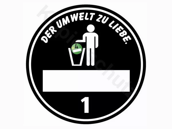 Stiker -Ø 80mm- 
