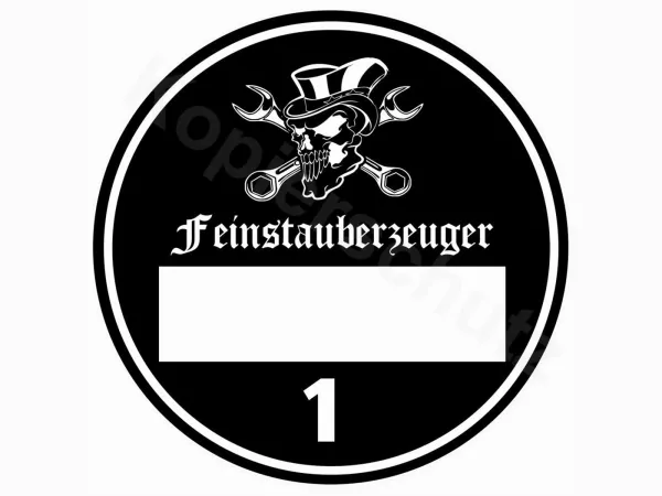 Stiker -Ø 80mm- 
