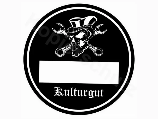 Sticker -Ø 80mm- 