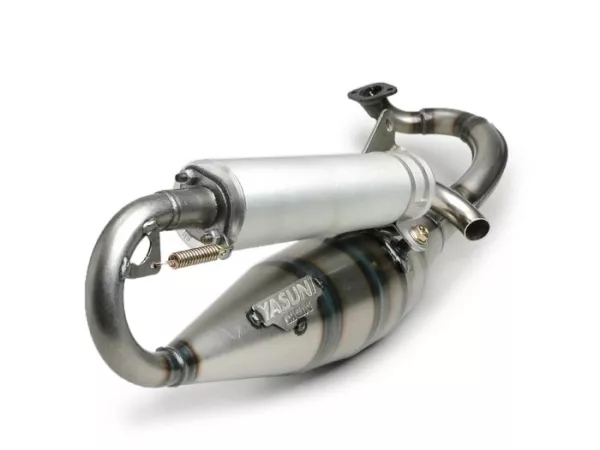 Uitlaat -YASUNI R- Minarelli 50 ccm (horizontaal) - Aluminium