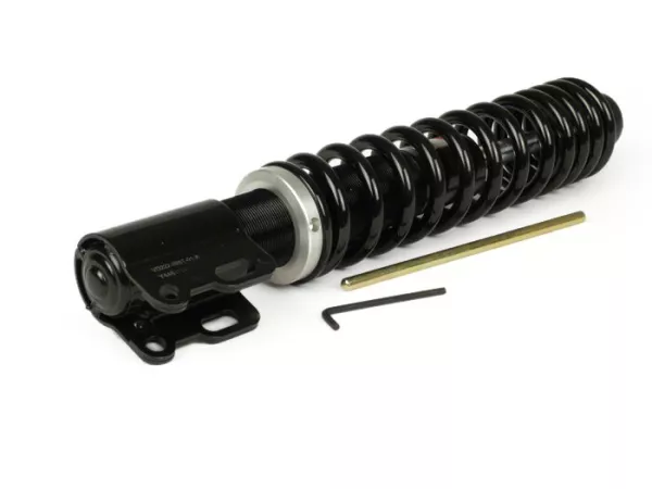 Amortiguador delantero -YSS Pro-X, 265mm, con TÜV/ABE- Vespa Cosa - Muelle negro