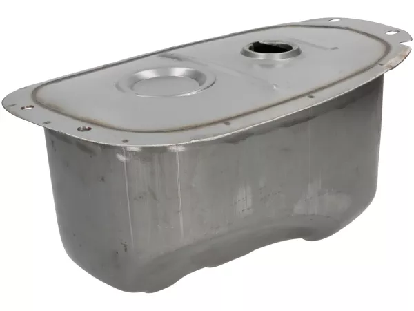 Tank -PREMIUM, geöltes Blech- Vespa PX (ab Bj. 1983) - Version mit Lusso Tankdeckel, ohne Getrenntschmierung, ohne Tankanzeige - auch passend für Vespa Largeframe ab Bj. 1957 - VNA, VNB, VBA, VBB, VNC: VBC, GT, GTR, Sprint