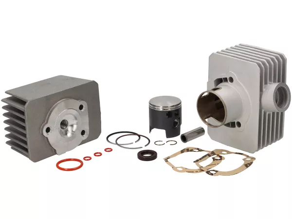 Silinder -QUATTRINI M43- Ø43mm, 63 ccm - Piaggio Ciao, Si, Bravo, Super Bravo, Boxer