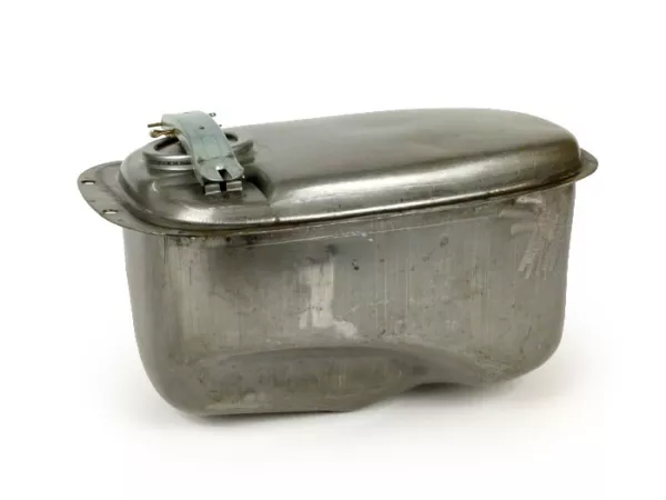 Réservoir -PREMIUM, métal huilé- Vespa Rally180 (VSD1T), Rally200 (VSE1T), SS180 (VSC1T), GS160 / GS4 (VSB1T) - avec bouchon