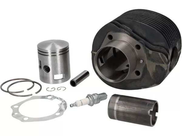 Cylinder -EVOK 200 cc- Vespa Rally 200 (VSE1T), P200E (VSX1T), PX200, PX200E, PX200E Elestart, PX200E GS, Cosa 200 (VDR1T, VSR1T), Motovespa 200DS, 200DN, TX200, 200 Iris, CLX200 Cosa