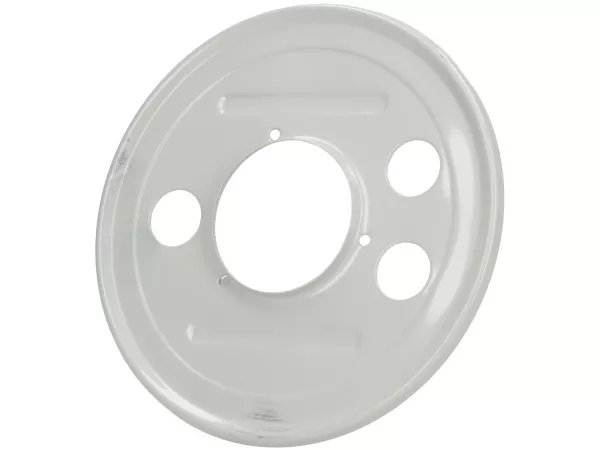 Penutup debu tromol rem belakang 10 inci -VESPA- Vespa PX, Rally180 (VSD1T), Rally200 (VSE1T), Sprint150 (VLB1T), TS125 (VNL3T), GT125 (VNL2T), GTR125 (VNL2T) - Abu-abu