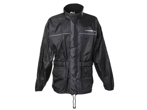 Regenjack -SCEED 42- textiel, zwart -