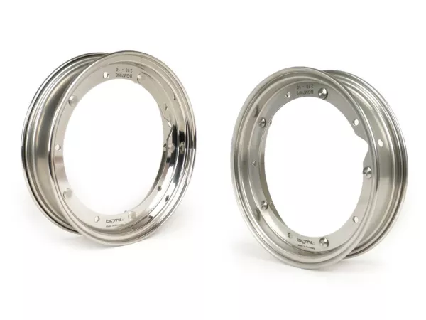 Roda -BGM PRO 2.10-10 inci- Vespa (tipe PX) - Vespa Smallframe V50, 50N, Special, PV, ET3, PK50-125 (S/XL/XL2), Largeframe PX, T5, Sprint, Rally, GT/GTR, LML Star, Deluxe -