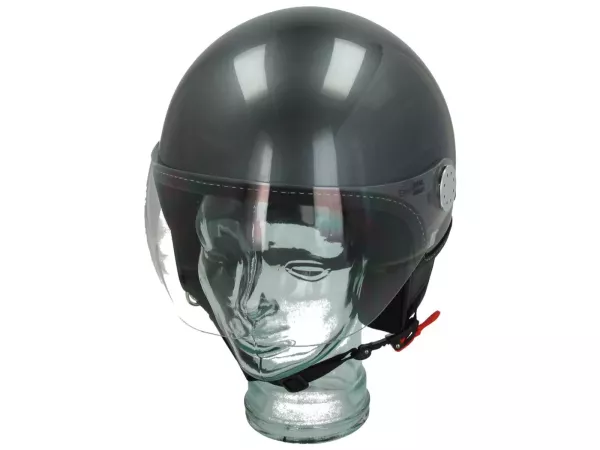 Helm -VESPA Visor 3.0- grau (grigio travolgente (G03)) -