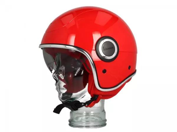 Helm -VESPA VJ1- Jethelm, (RED) Rosso Passione R7 (894) -