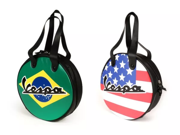 Tasche -VESPA Ø35cm- schwarz -