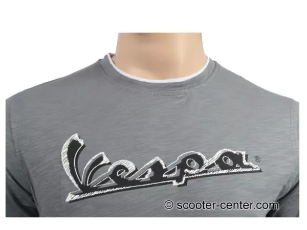 T-Shirt -VESPA Original- grey -