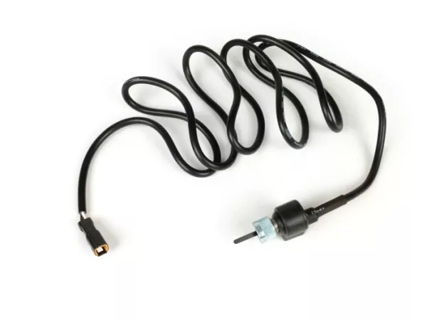Sensor de velocidad (cable de velocímetro digital) -KOSO, D (JIS tipo a)- Vespa VBA, VBB, GL150, GS150, Sprint, GT, GTR, Super, TS125, Rally, Lambretta DL/GP, LI, SX, TV -