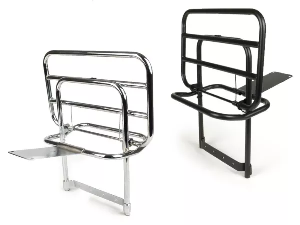 Rear rack, fold down -WESTERNLINE- Vespa PX80, PX125, PX150, PX200 -