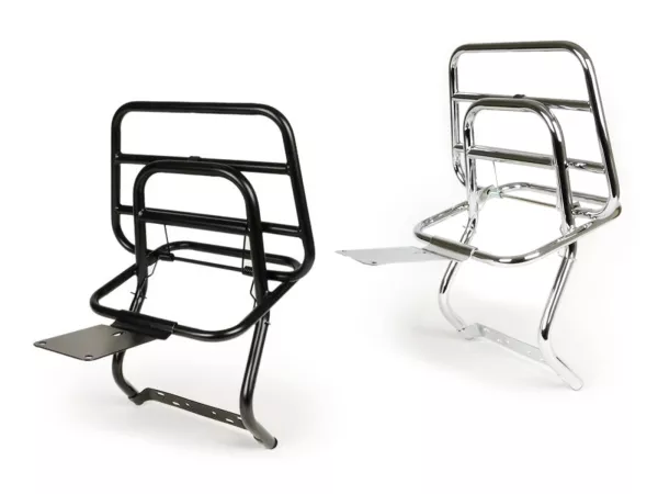 Rear rack, fold down -WESTERNLINE V2- Vespa PX80, PX125, PX150, PX200 -