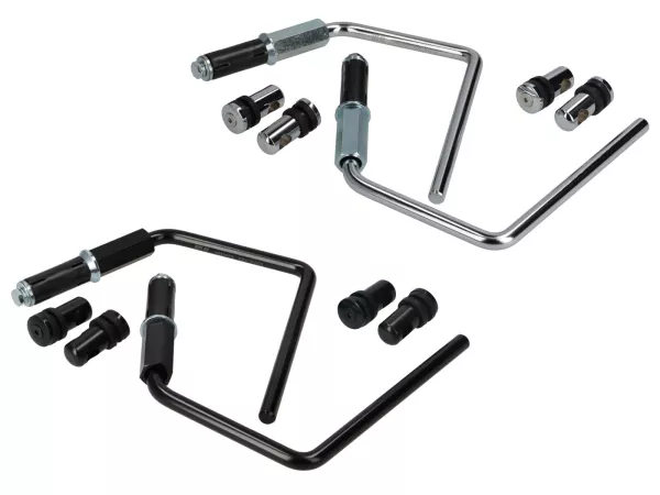 Houder voor windscherm -MOTO NOSTRA, b=293mm, h=101mm- Vespa GTS, GTS Super, GTS 125-300cc HPE (2022-) - - -