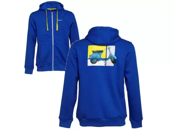 Hoodie -VESPA Heritage Collection- blue
