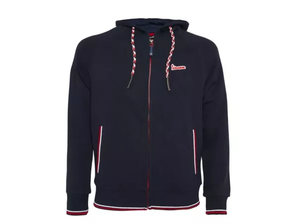 Hoodie -VESPA Modernist- blue