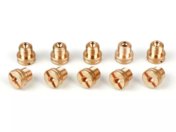 Hoofdsproeier set -KMT voor Dellorto (Type: 1486) 5mm-.