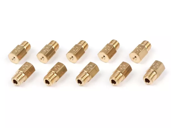 Hoofdjet set -KMT voor Mikuni (type: 4-042) TM - TMX, Arreche 17.5 - 19 - 24 -.