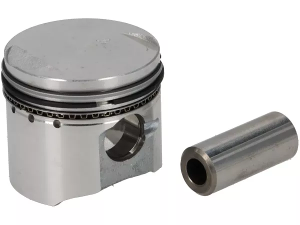 Pistone PIAGGIO AC Ø=39,0 mm per Vespa ET4 50 (1998-2002), LX 50 (2005–2012), LXV 50 (2012–2013), Primavera 50 (2014–2017), S 50 (2010–2012), Sprint 50 (2014–2017), Piaggio Fly 50 (2004–2017), Liberty 50 (2001–2017), Zip II 50 (2002–2016)