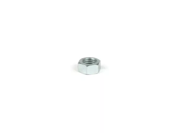 Nut -PIAGGIO- M6 (pitch 0.75) - (used for adjuster screw for carburettor casing / throttle cable Vespa VNA, VNB, VBB, Sprint150, Rally180, Rally200, PX80, PX125, PX150, PX200, Cosa)
