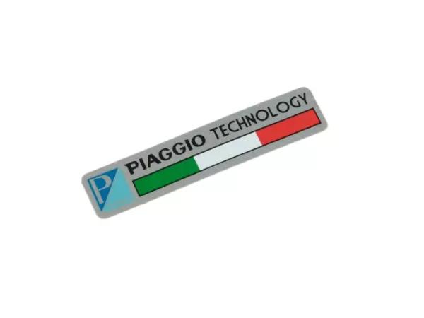 Pegatina -PIAGGIO- Piaggio Technology - 52x11mm
