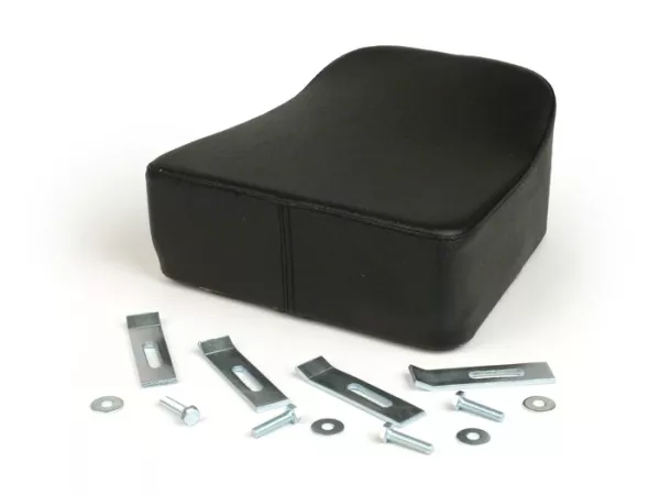Sittdyna -NISA (21x29x12cm)- Vespa V50, PV125, PV - svart