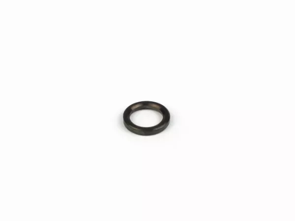 Spacer ring for inner bearing front wheel axle -VESPA- 17x12x2,7mm - used for fork/fork link Rally180 (VSD1T), Rally200 (VSE1T), Sprint150 (VLB1T), TS125 (VNL3T), GT125 (VNL2T), GTR125 (VNL2T), GL150 (VLA1T), Super, VNA, VNB, VBA, VBB)