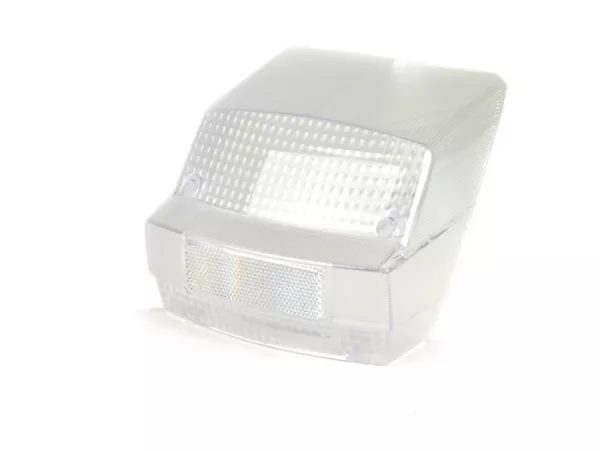 Lente faro posteriore -MOTO NOSTRA- Vespa PX old (-1984) - Bianco