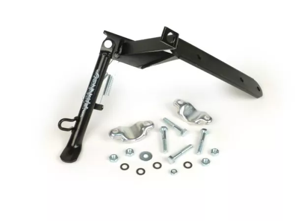 Side stand -BUZZETTI- MBK Ovetto (till 2006), Yamaha Neos (till 2006) - black