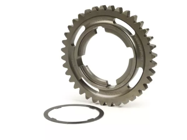 Versnelling 3 -DRT- Vespa PX oud, PX Lusso, T5 125cc, Cosa, Rally - 125-150-180-200cc - (lang +2) - 36 tanden