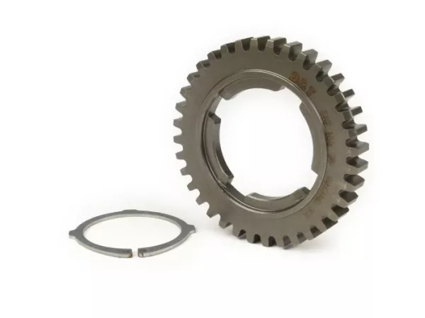 Versnelling 4 -DRT- Vespa PX oud, PX Lusso, T5 125cc, Cosa, Rally - 125-150-180-200cc - (kort -1) - 36 tanden