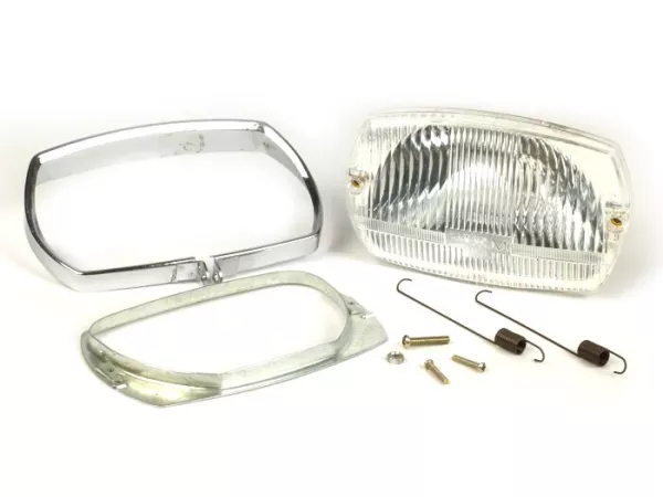 Koplampset -SIEM, rechthoekig- Vespa V50 Speciaal - 15W gloeilamp