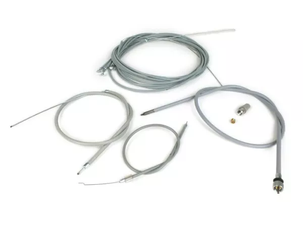 Cable set -RMS- Vespa Rally180 (VSD1T), Rally200 (VSE1T), Sprint - PTFE grey