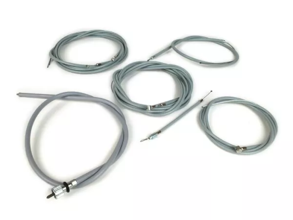 Treinset -RMS- Vespa ET3, PV125 - PTFE grijs (incl. snelheidsmeterkabel)