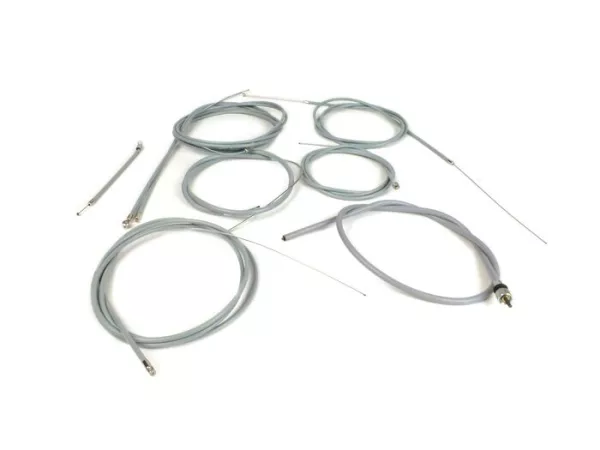Cable set -RMS- Vespa V50 - PTFE grey (incl. speedo cable)