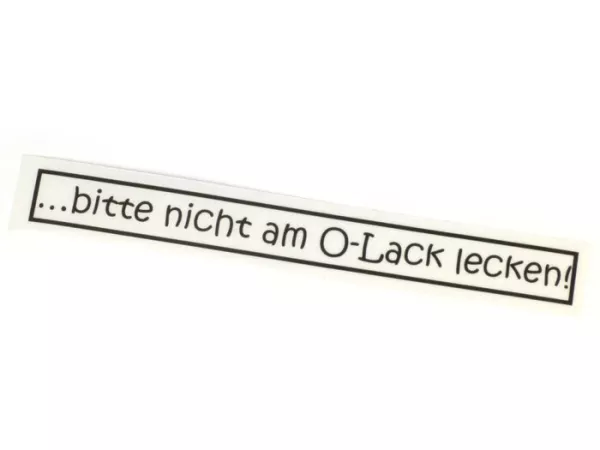 Klistermärke -140x20mm- 