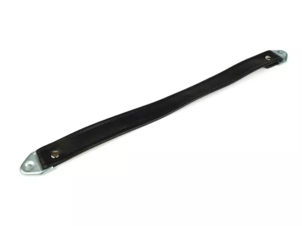 Cinturón de seguridad -NISA- Vespa PX, PX Lusso - negro (con correa metálica)