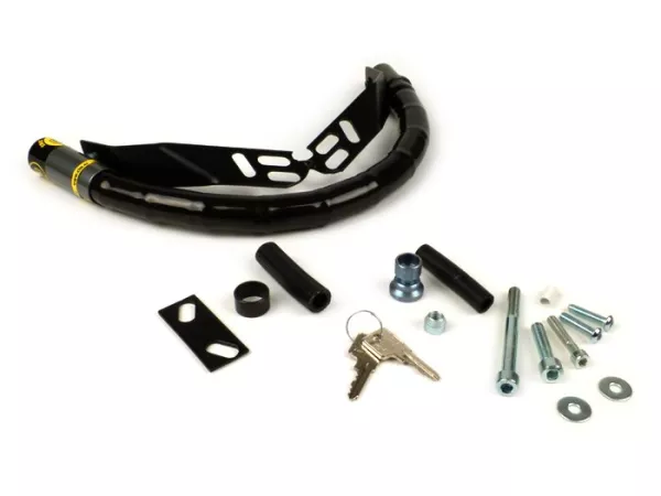 Steering lock -CLM Chic- Vespa ET2, ET4, LX, LXV, S 50-125 - anti-theft, mounting on handlebar
