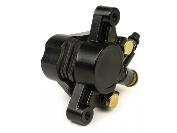 Pinza de freno trasero -OEM QUALITY AJP Style- Peugeot Jetforce, Loxxor, Ludix, Speedfight1, Speedfight2, Elyseo 50, Elystar 50, Italjet Dragster, Formula, Derbi Atlantis, GP1, Predator, Paddock, Hunter